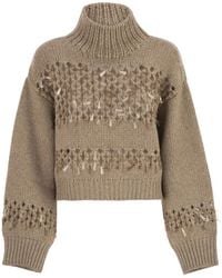 Brunello Cucinelli - Cashmere Turtleneck Jumper - Lyst