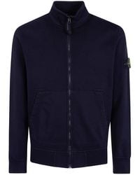 Stone Island - Zip Up Classic Cardigan - Lyst