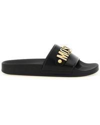 Moschino - 'Pool' Slides - Lyst