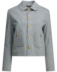 Circolo 1901 - Lightblue Cotton Jacket - Lyst