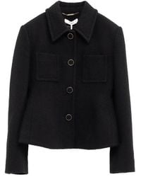 Chloé - Tweed Jacket - Lyst