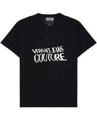 Versace Jeans Couture - T-Shirt With Logo - Lyst
