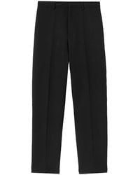 Jil Sander - Refined Wool Tailored Trousers - Lyst