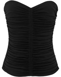 Saint Laurent - Viscose Top - Lyst