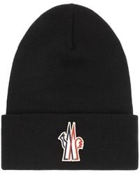 Moncler - Wool Cap - Lyst