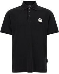 Palm Angels - Logo Patch Polo Shirt - Lyst