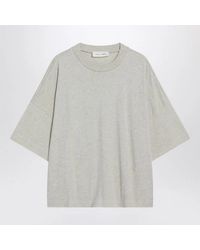 Fear Of God - Oversized Greige Cotton-Blend T-Shirt - Lyst