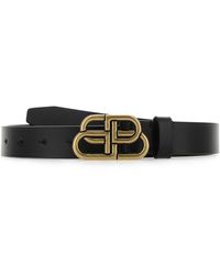 Balenciaga - Bb Thin Belt 25 - Lyst