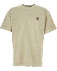 Carhartt - Sand Cotton Vista S/S T-Shirt - Lyst