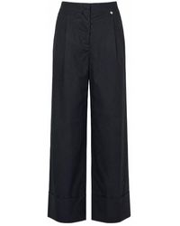 Liu Jo - Cotton Trousers - Lyst