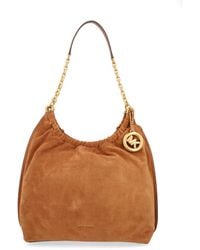 MICHAEL Michael Kors - Calf Leather Shoulder Bag - Lyst
