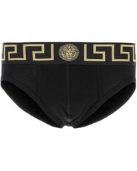 Versace - Stretch Cotton Brief Set - Lyst