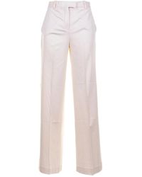 Circolo 1901 - High-Waisted Jersey Trousers - Lyst