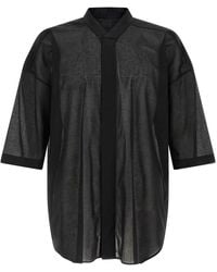 Rick Owens - Cotton Blouse - Lyst
