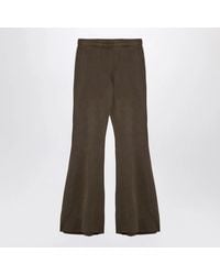 Entire studios - Organic Cotton Military Flared Trousers - Lyst