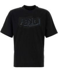 Fendi - Cotton T-Shirt - Lyst