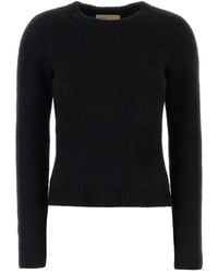 MICHAEL Michael Kors - Michael By Michael Kors Brushed Alpaca Crew Swtr - Lyst