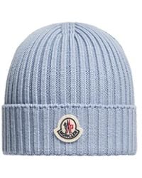 Moncler - Beanie With Logo - Lyst
