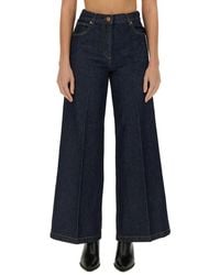 Aspesi - Jeans Wide Leg - Lyst
