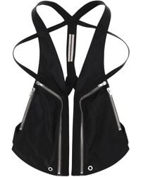 Rick Owens - Zip-Front Harness Vest - Lyst