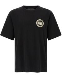 Dolce & Gabbana - T-Shirt With Logo - Lyst