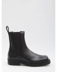 Bottega Veneta - Leather Chelsea Ben Ankle Boots - Lyst