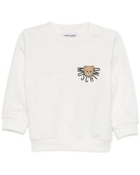 Moschino - Hoodless Sweatshirt With Logo - Lyst