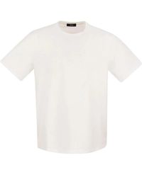 Herno - Stretch Cotton Jersey T-Shirt - Lyst