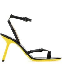 Loewe - Leather Petal Sandals - Lyst
