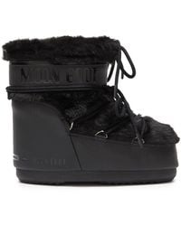 Moon Boot - "Icon" Low Faux Fur Boot - Lyst
