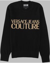 Versace Jeans Couture - Maglia Con Logo - Lyst