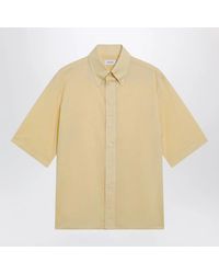 Lemaire - Light Shortsleeve Wool Shirt - Lyst
