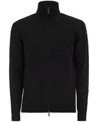 Rrd - Ribbed Zip-Up Cardigan - Lyst