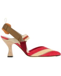 Fendi - Slingback Pumps - Lyst