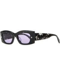 McQueen - Acetate Sunglasses - Lyst
