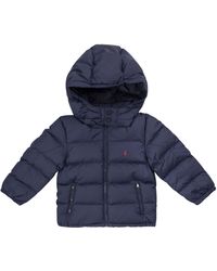 Polo Ralph Lauren - Down Jacket With Ripstop Hood - Lyst
