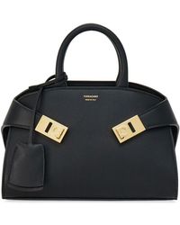 Ferragamo - Hug Mini Leather Tote Bag - Lyst