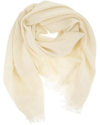 Fabiana Filippi - Virgin Wool And Cashmere Scarf With Luminous Yarns - Lyst