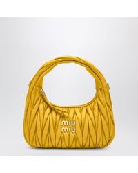 Miu Miu - Wander Matelassé Nappa Leather Shoulder Bag - Lyst