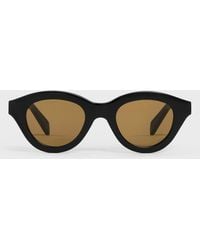 Celine - Triomphe Cat-Eye Sunglasses - Lyst