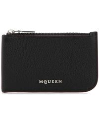 McQueen - Leather Card Holder - Lyst