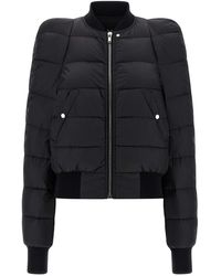 Rick Owens - 'Duvet Flight' Bomber Jacket - Lyst