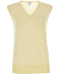 Bottega Veneta - Pastel Cotton Blend Vest - Lyst