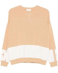 Elisabetta Franchi - Tricot Crewneck Sweater - Lyst