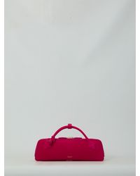 Alaïa - Alaia Fluo Suede Teckel Handbag - Lyst