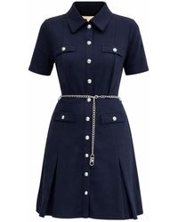 Michael Kors - Michael By Michael Kors Mini "Scuba" Dress - Lyst