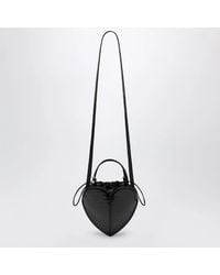 ROTATE BIRGER CHRISTENSEN - Heart Bag Croco Croc-Effect Patent Leather Bag - Lyst