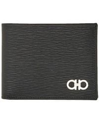 Ferragamo - Calfskin Hooks Wallet For - Lyst
