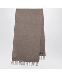 Loro Piana - Taupe Cashmere Scarf - Lyst