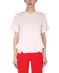 Stella McCartney - T-Shirt With Logo Print - Lyst